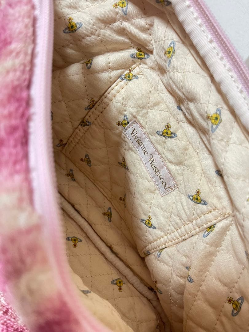 Vintage Vivienne Westwood ヒョウ柄テリークロスバッグ