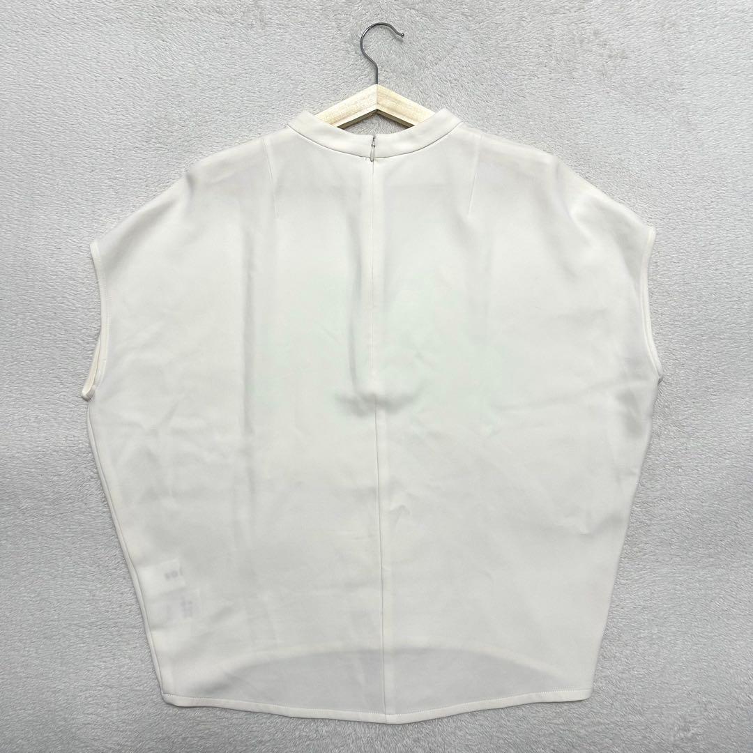 soéju ソージュ　スタンダードカラーコクーンブラウス　白　ホワイト　2025