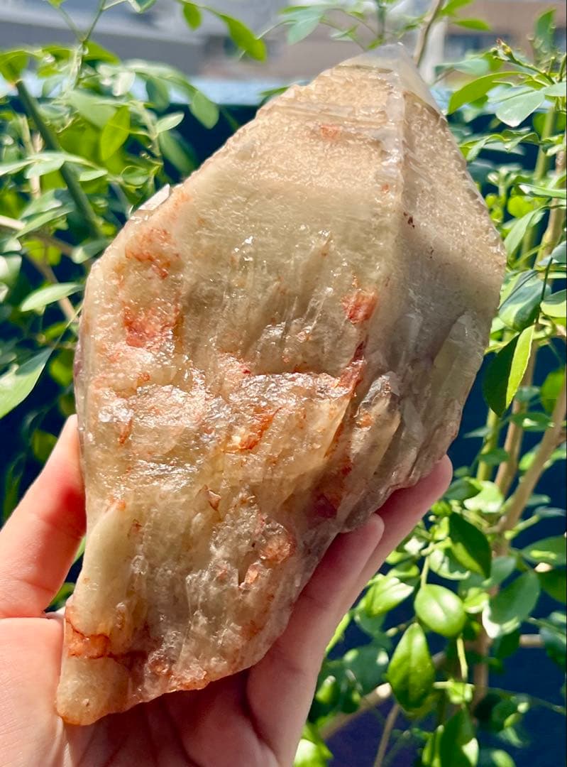 レコードキーパー　ナチュラルシトリンキャンドルクォーツ 天然石　パワーストーン