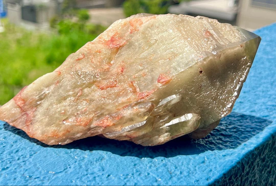 レコードキーパー　ナチュラルシトリンキャンドルクォーツ 天然石　パワーストーン