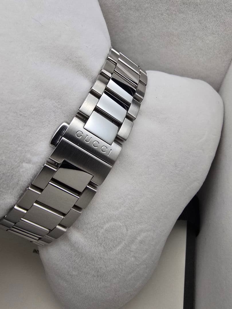 研磨済 電池交換済 GUCCI 腕時計 Gタイムレス YA126.5 正規品 箱