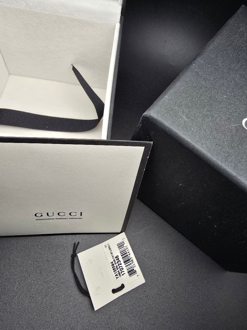 研磨済 電池交換済 GUCCI 腕時計 Gタイムレス YA126.5 正規品 箱