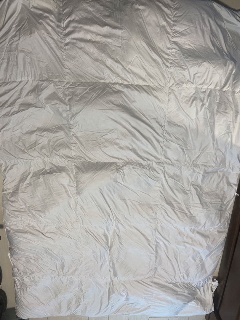【アカシック】ニトリ 羽毛掛け布団　プレミアム シングル②