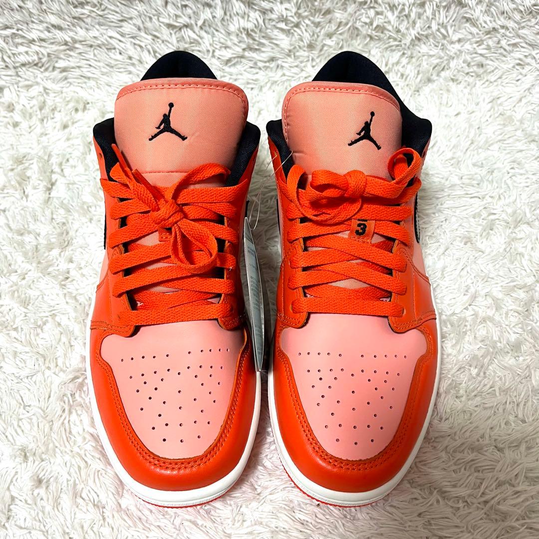 ✨新品未使用品✨NIKE AIR JORDAN 1 LOW 28㎝ オレンジ