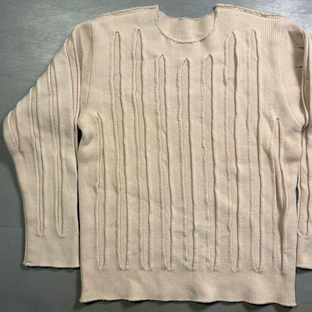 A-POC イッセイミヤケ　デザインニット　カットデザイン　2サイズ