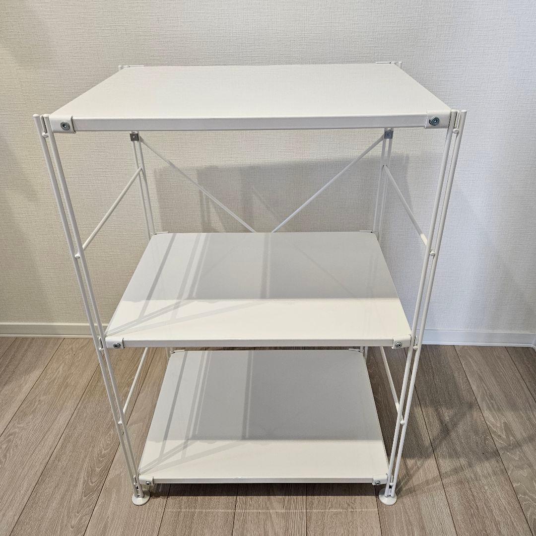 スチールユニットシェルフ　小　ホワイト