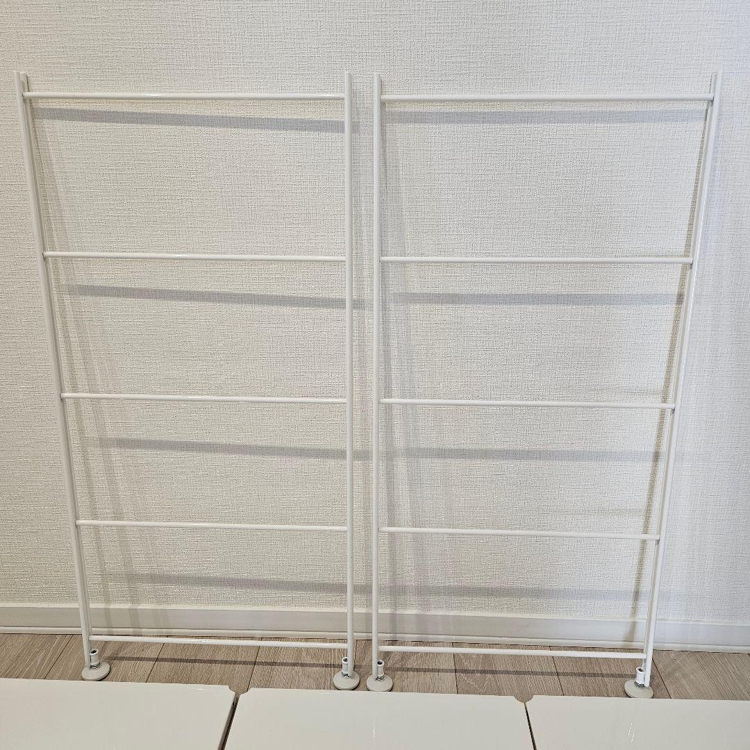 スチールユニットシェルフ　小　ホワイト