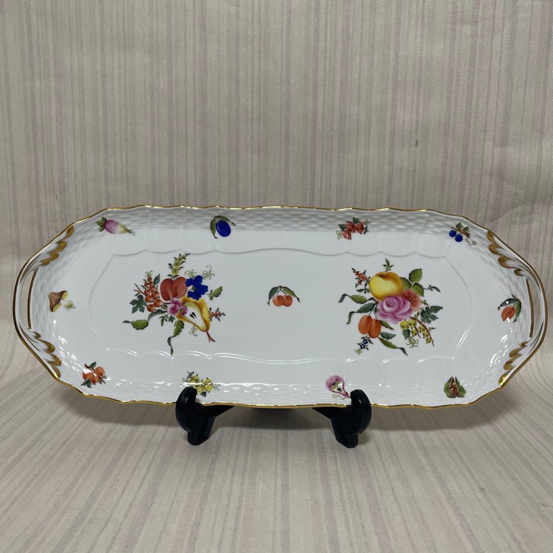 ヘレンド フルーツ柄 トレイ プレート サンドイッチプレート