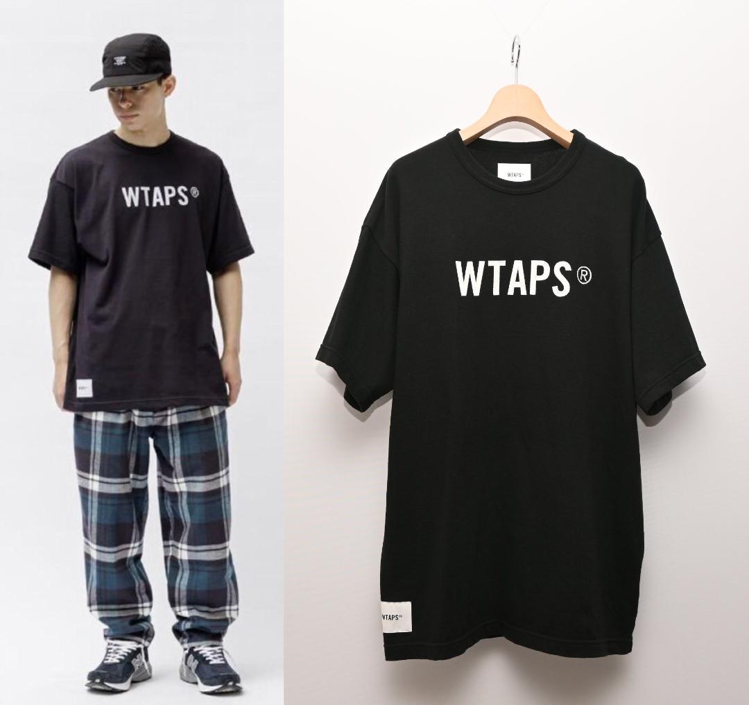 m*a様 WTAPS ダブルタップス SIGN SS 半袖ロゴTシャツ 2 黒