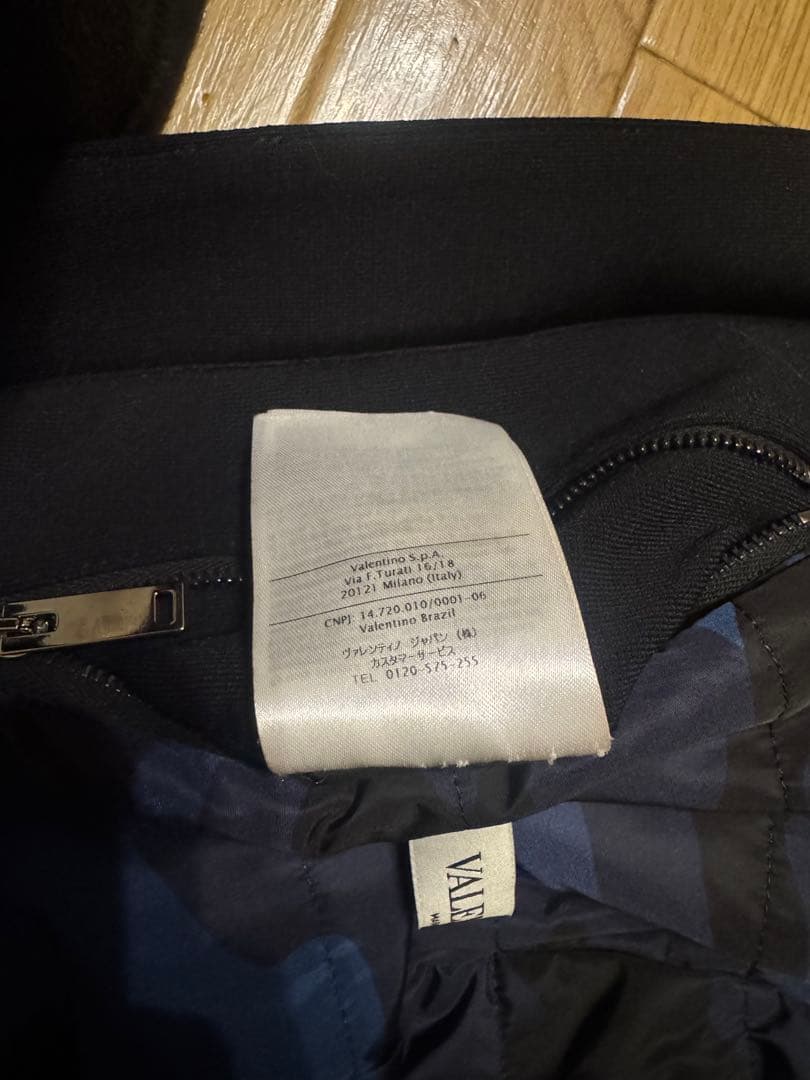 ヴァレンティノ　ブルゾン ペイズリー ブラック