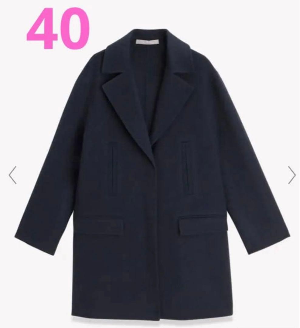 セオリーリュクス　コート　New Motion Shirley ブラック　40