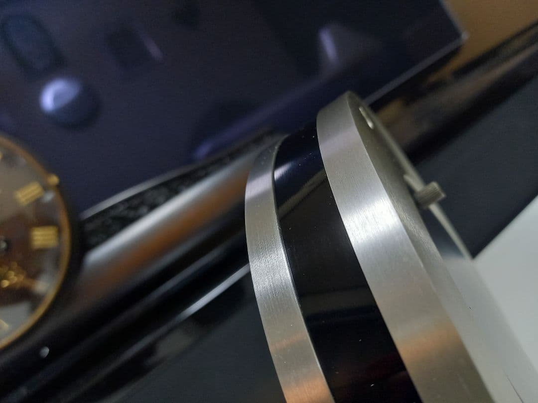 レア　1980's　セイコー　スペースエイジ　ソリッド　アルミニウム　クロック