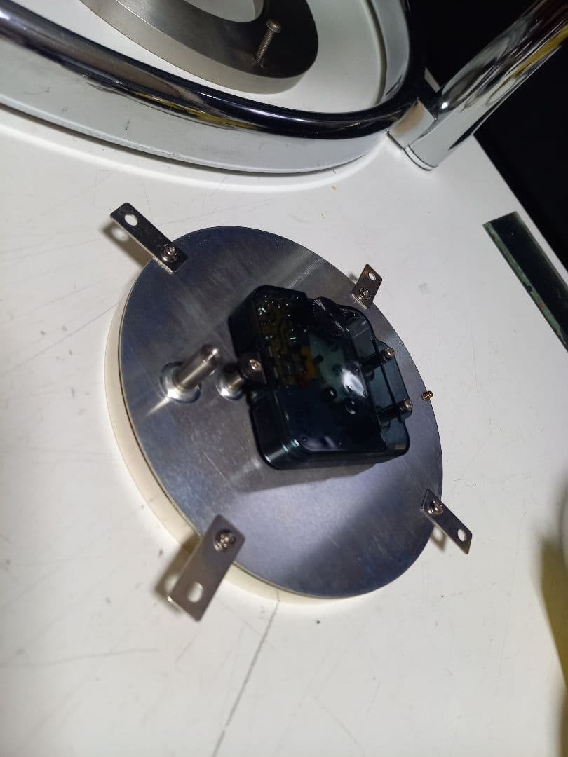 レア　1980's　セイコー　スペースエイジ　ソリッド　アルミニウム　クロック