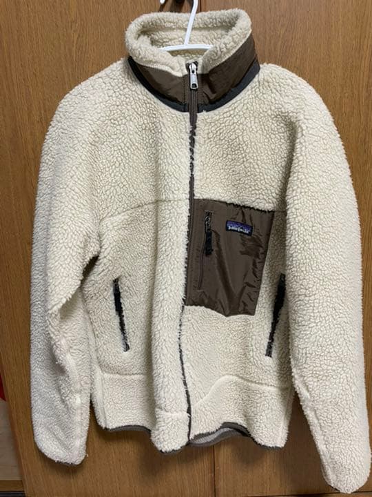 パタゴニア　patagonia　クラシックレトロ　ブラウンフリースボアジャケット