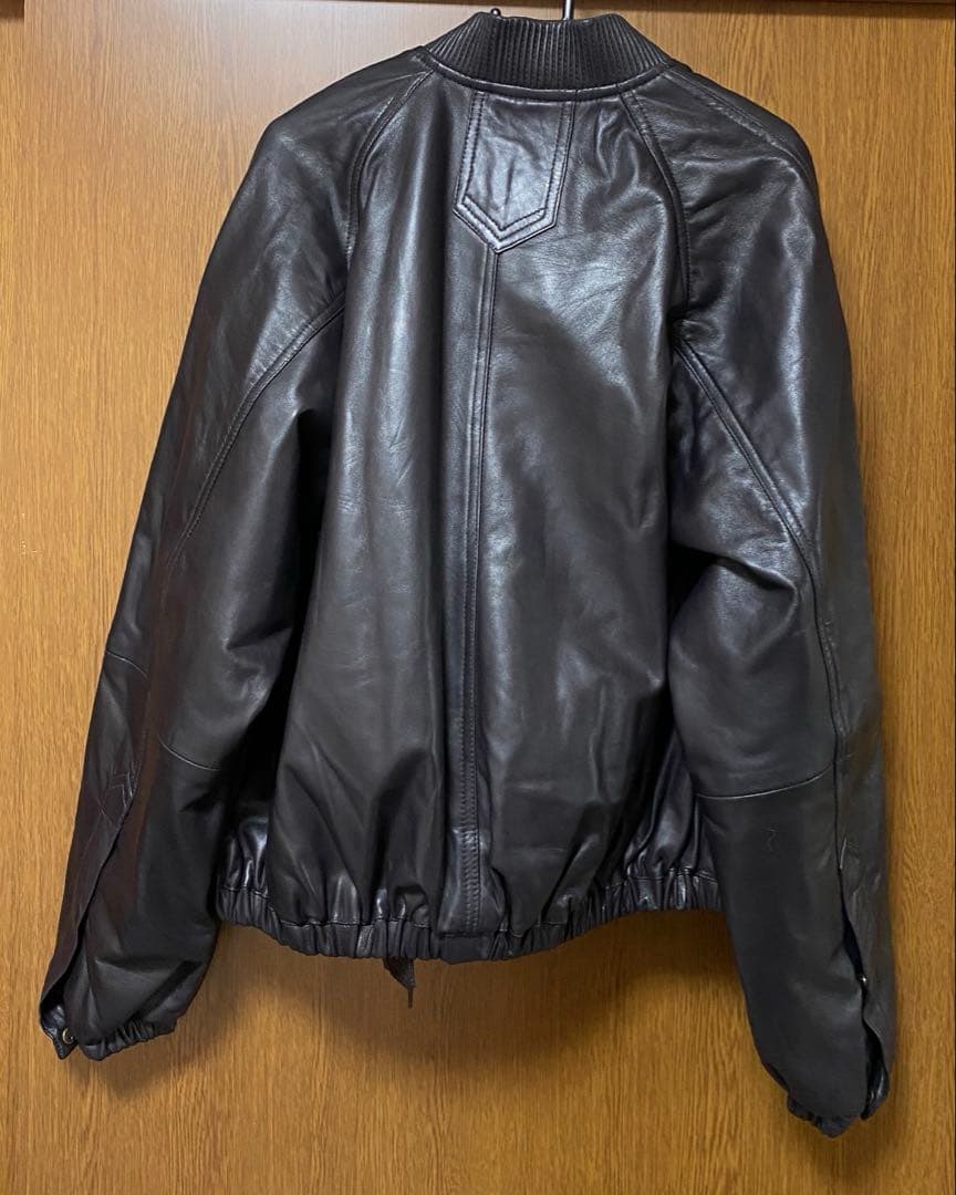 ZARA CCNレザーボンバージャケット　新品　タグ付き　S SRPLS