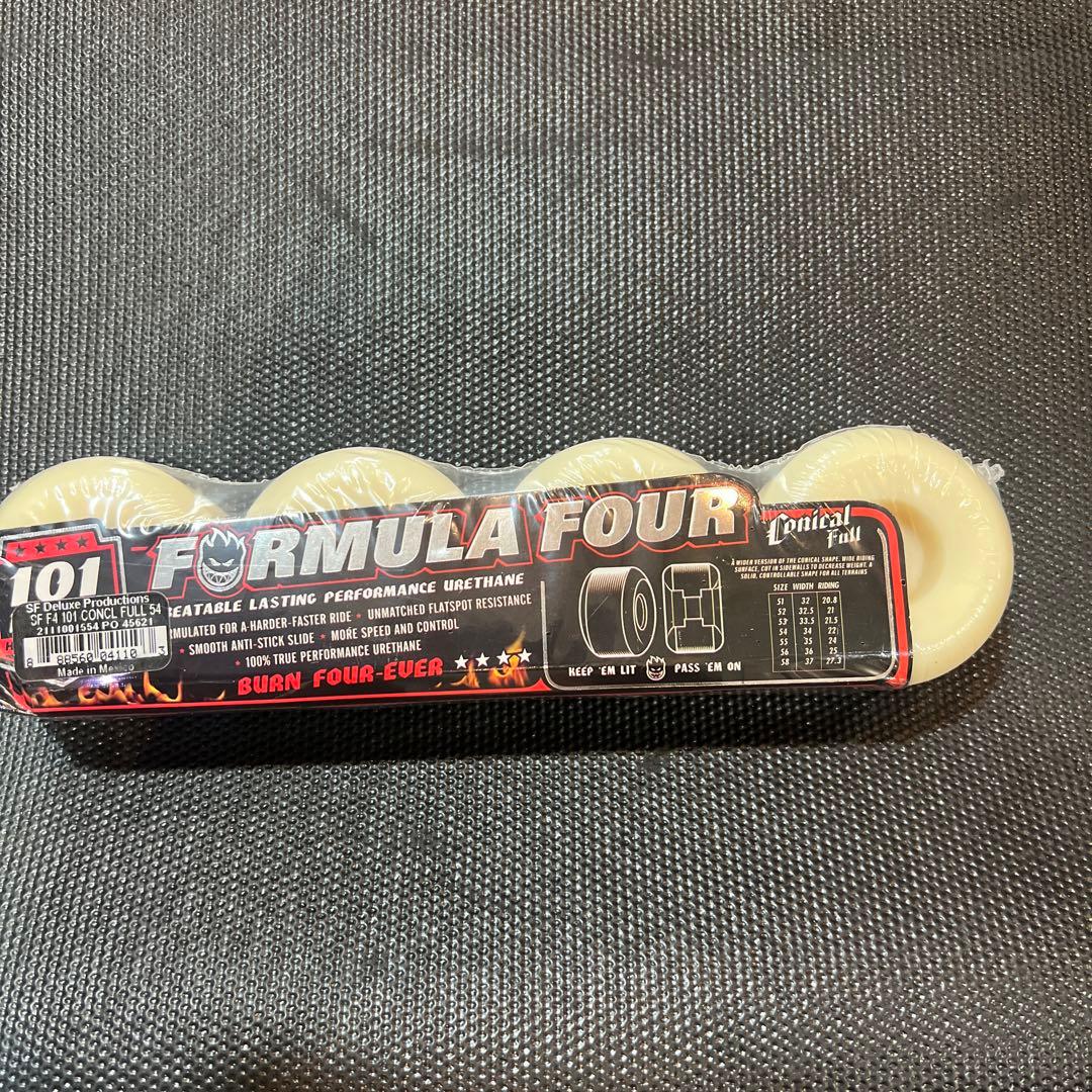 スケートボード SPITFIRE FORMULA FOUR 54mm 101A