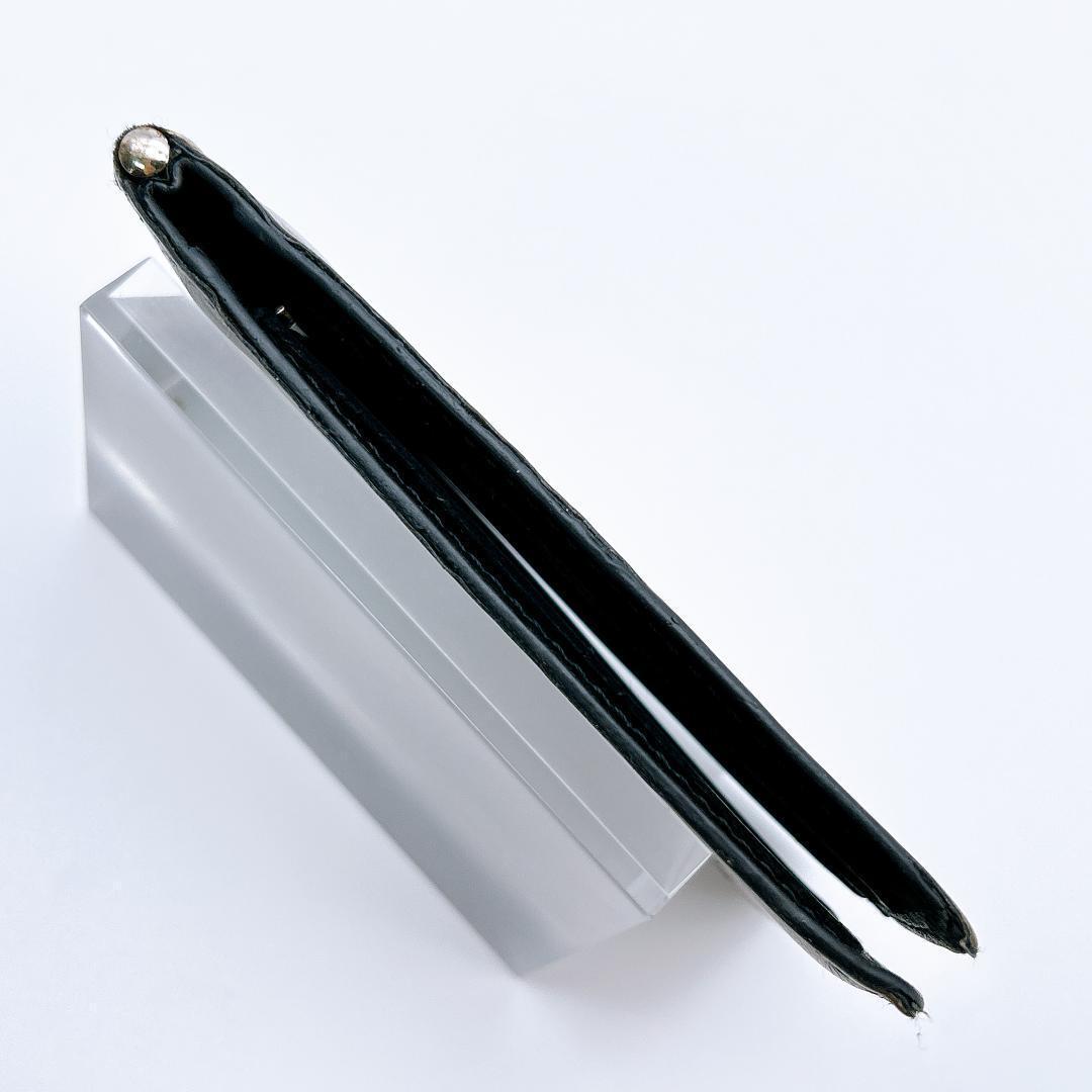 【鑑定済み！】ベルルッティ マネークリップ フィギュア スクリットレザー