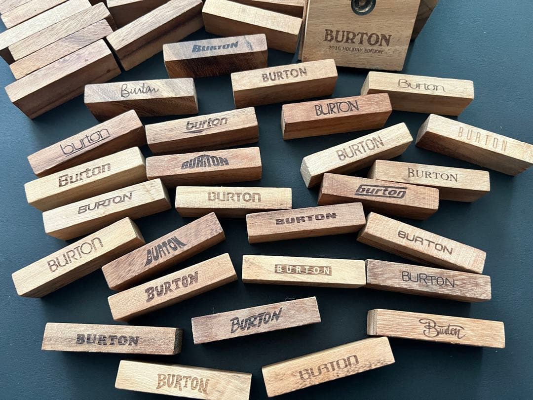 【BURTON】バートン 希少 非売品 ジェンガ 収納袋付き