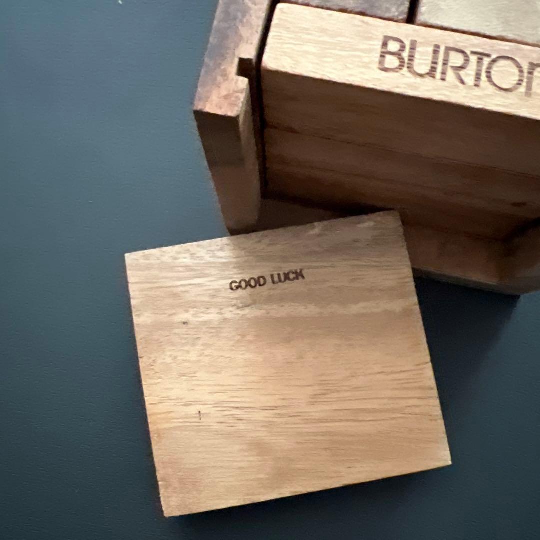 【BURTON】バートン 希少 非売品 ジェンガ 収納袋付き