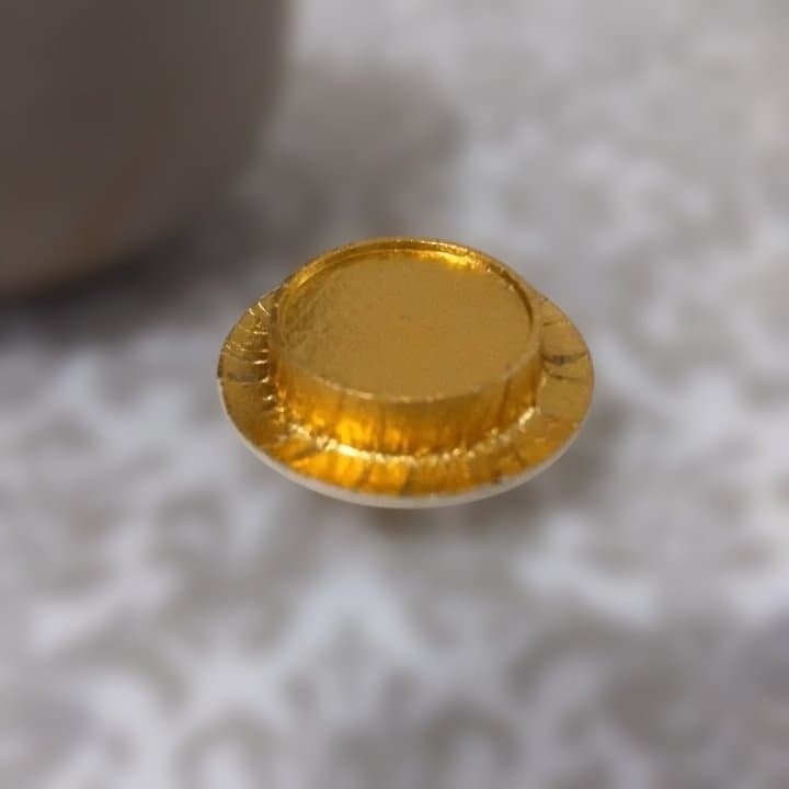 茶道具 備前焼 木村陶峰造 火襷 茶入 共箱・仕覆付　西陣織