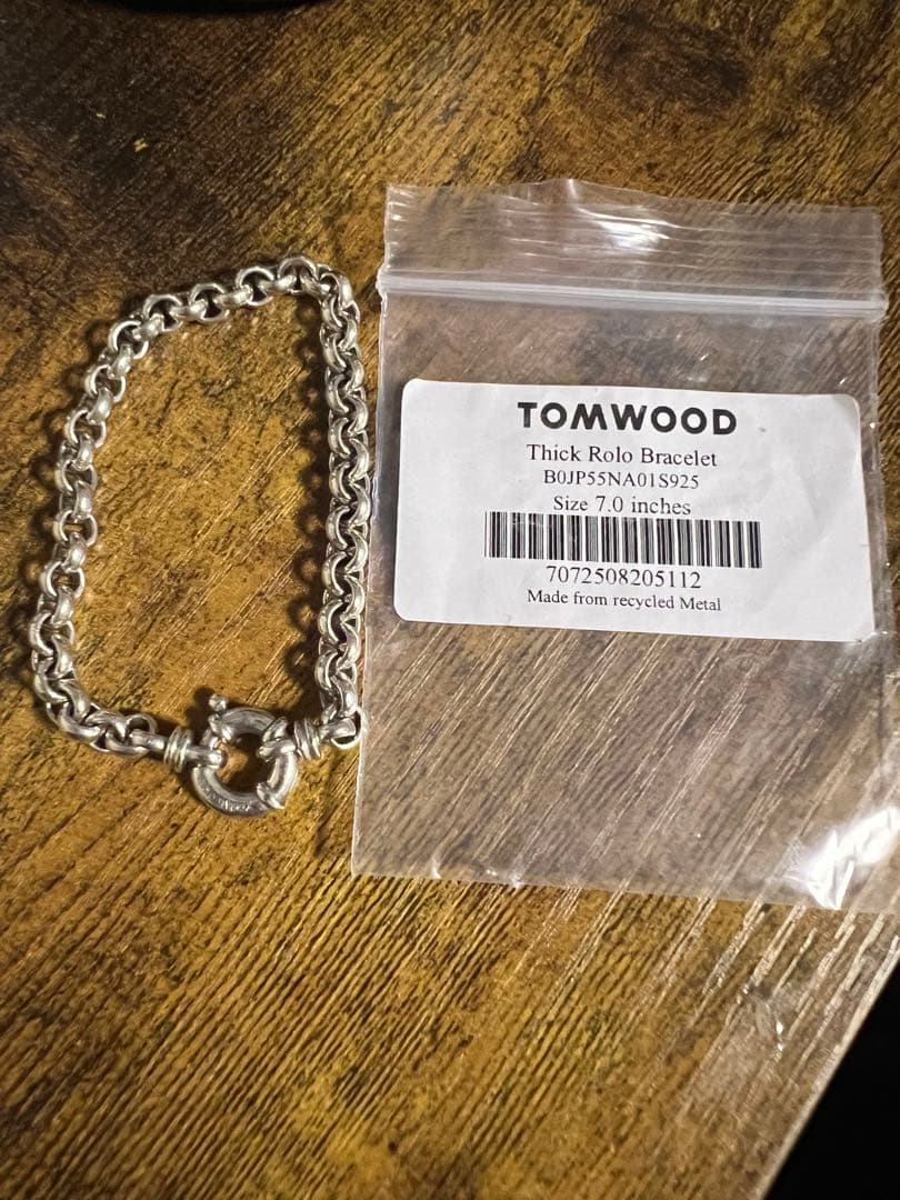 アクセサリー TOMWOOD Thick Rolo Bracelet
