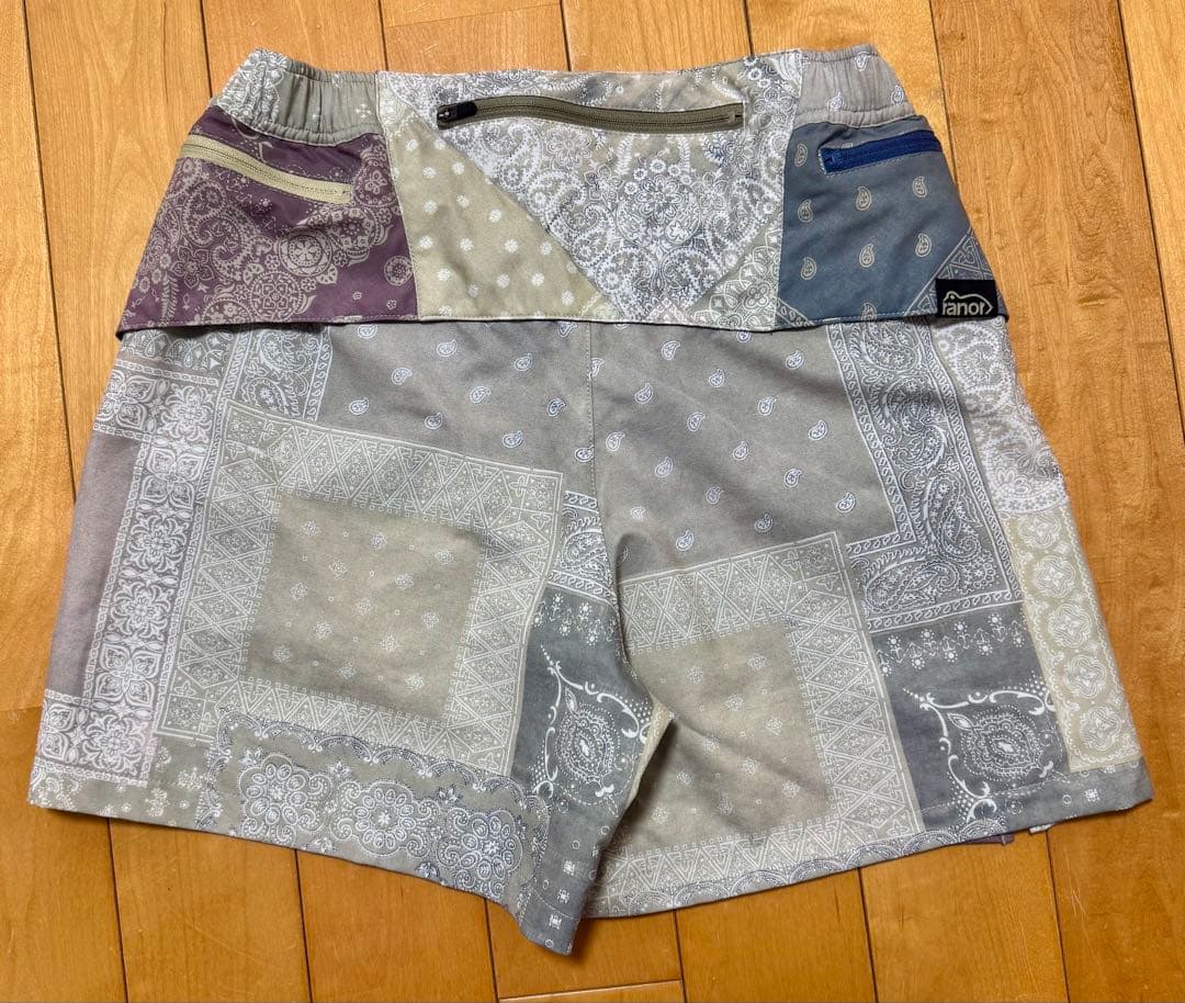 ranor ラナー　BANDANA MIDDLE SHORTS