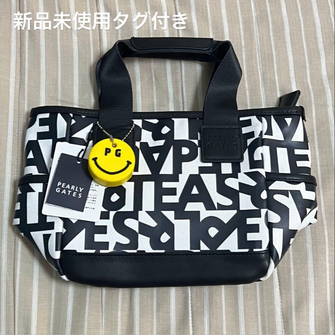 新品未使用 PEARLY GATES ランダムロゴトートバッグ パーリーゲイツ