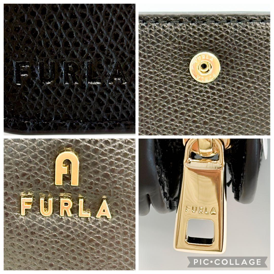 ♡新品未使用♡ フルラ FURLA 2つ折り財布 ブラック