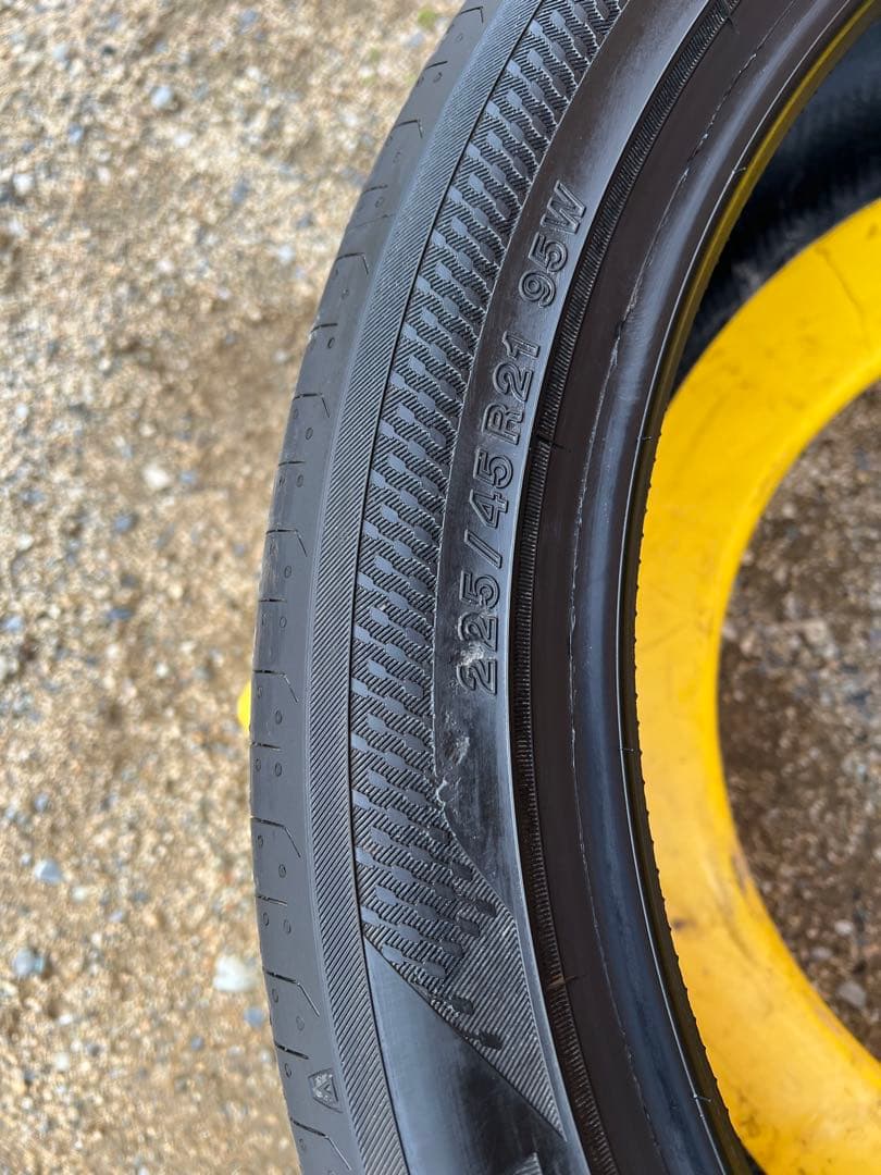 国産　2024年製　225/45R21 1本　クラウンクロスオーバー