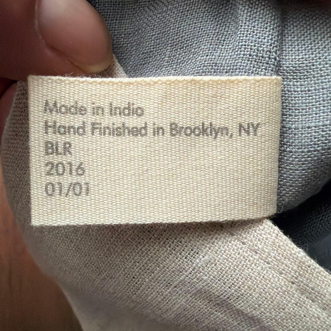 Coral&Tusk コーラル&タスク　ウサギ刺繍のリネン製クリスマスソックス