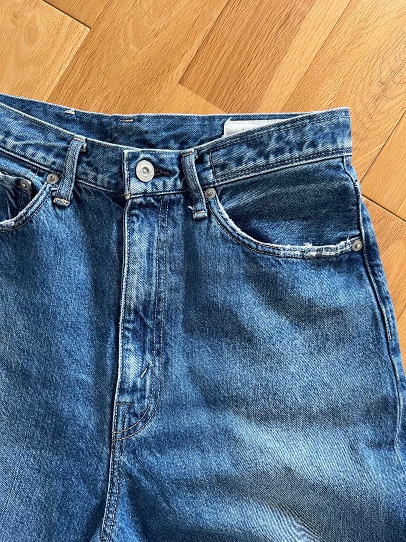 IENA別注 KURO OPTIMA ワイドテーパードデニム　28