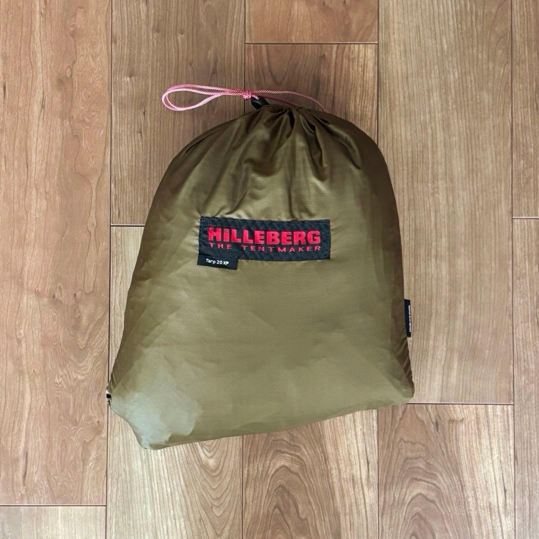 【美品】HILLEBERG TARP 20XP ヒルバーグ タープ サンド