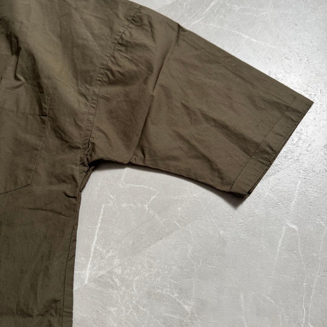 美品　マディソンブルー　半袖シャツ　カーキ　サイズ1