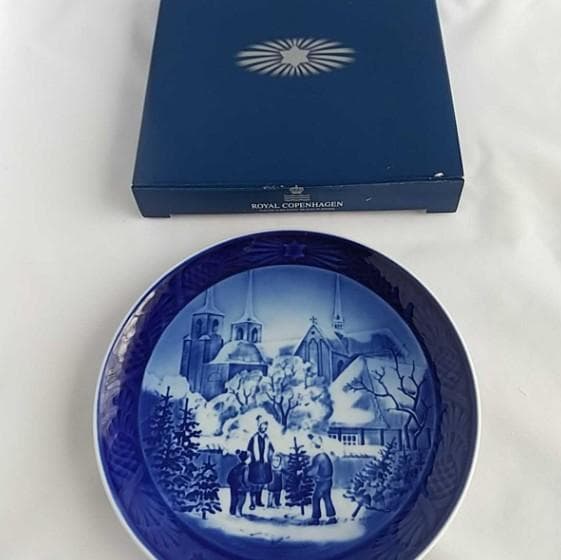 ロイヤルコペンハーゲン イヤーズプレート 5枚セット 1971-2000