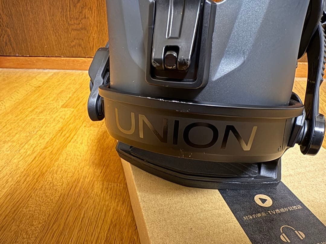 美品 UNION フライトプロ Mサイズ スノーボード ビンディング
