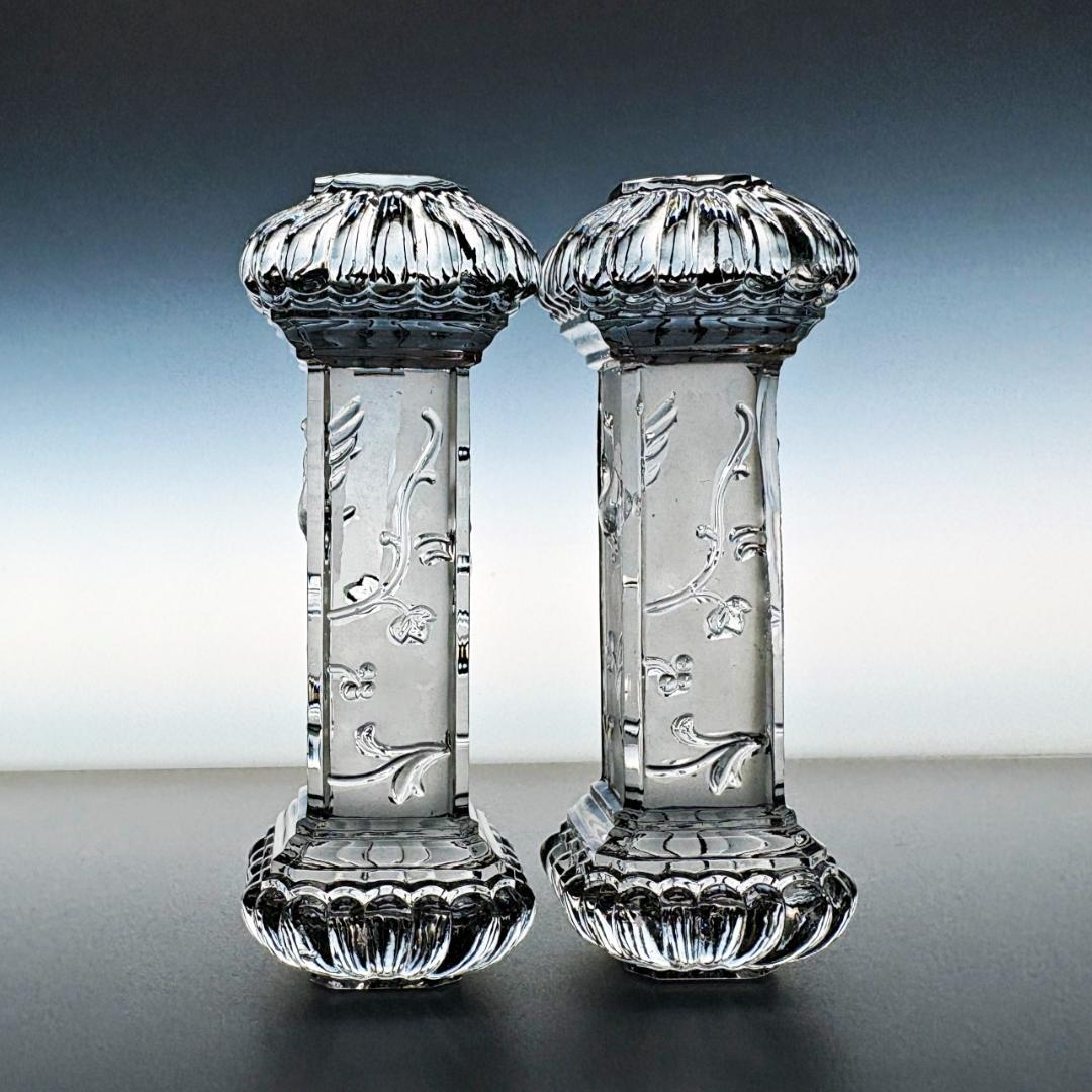 訳あり オールド バカラ ルネッサンス ナイフレスト 2個 ペア セット レア