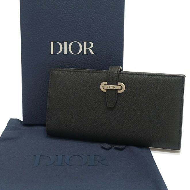 2025新作 完売品 Dior Normandie 長財布 Black