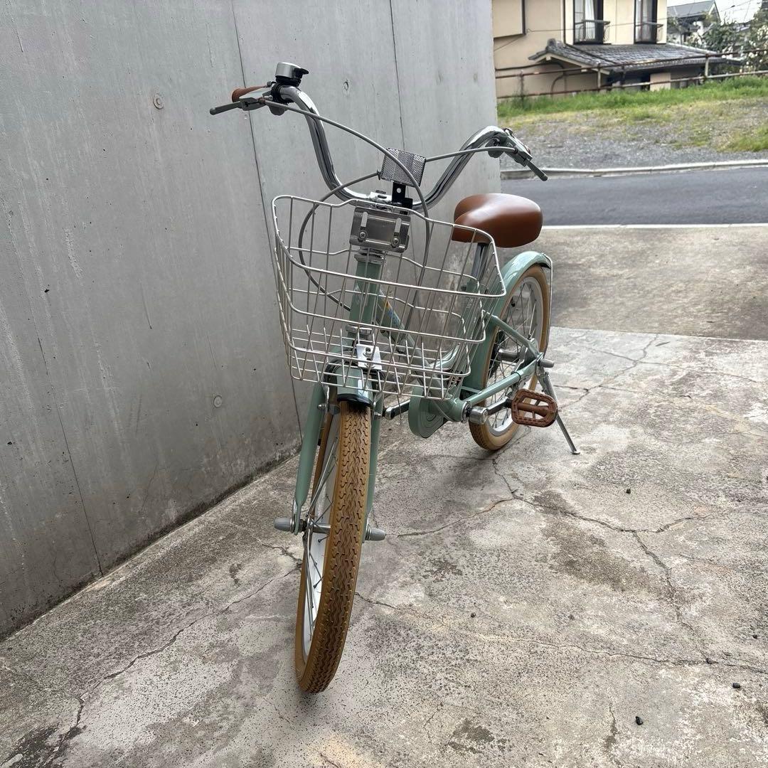 なかこさん専用子供自転車 18インチ Norway MOSS 幼児 カゴ