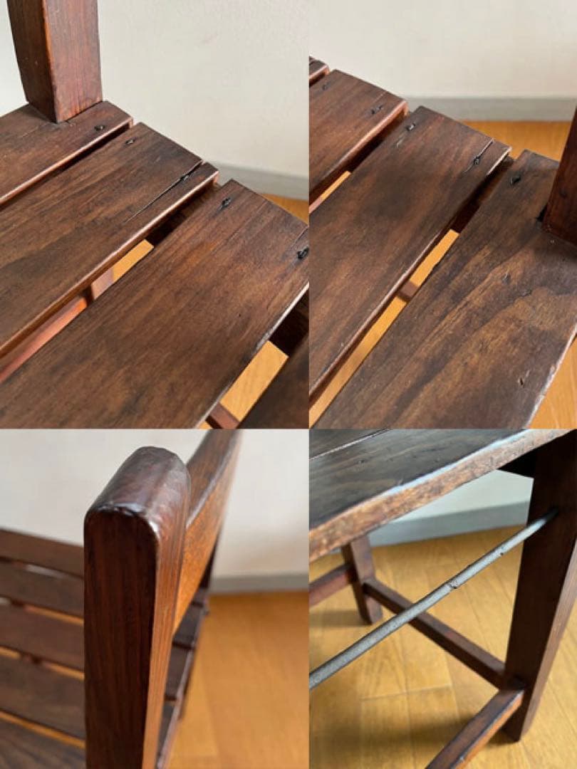 ◆アンティーク◆ 木製チェア　昭和レトロ　ヴィンテージ　古家具　椅子