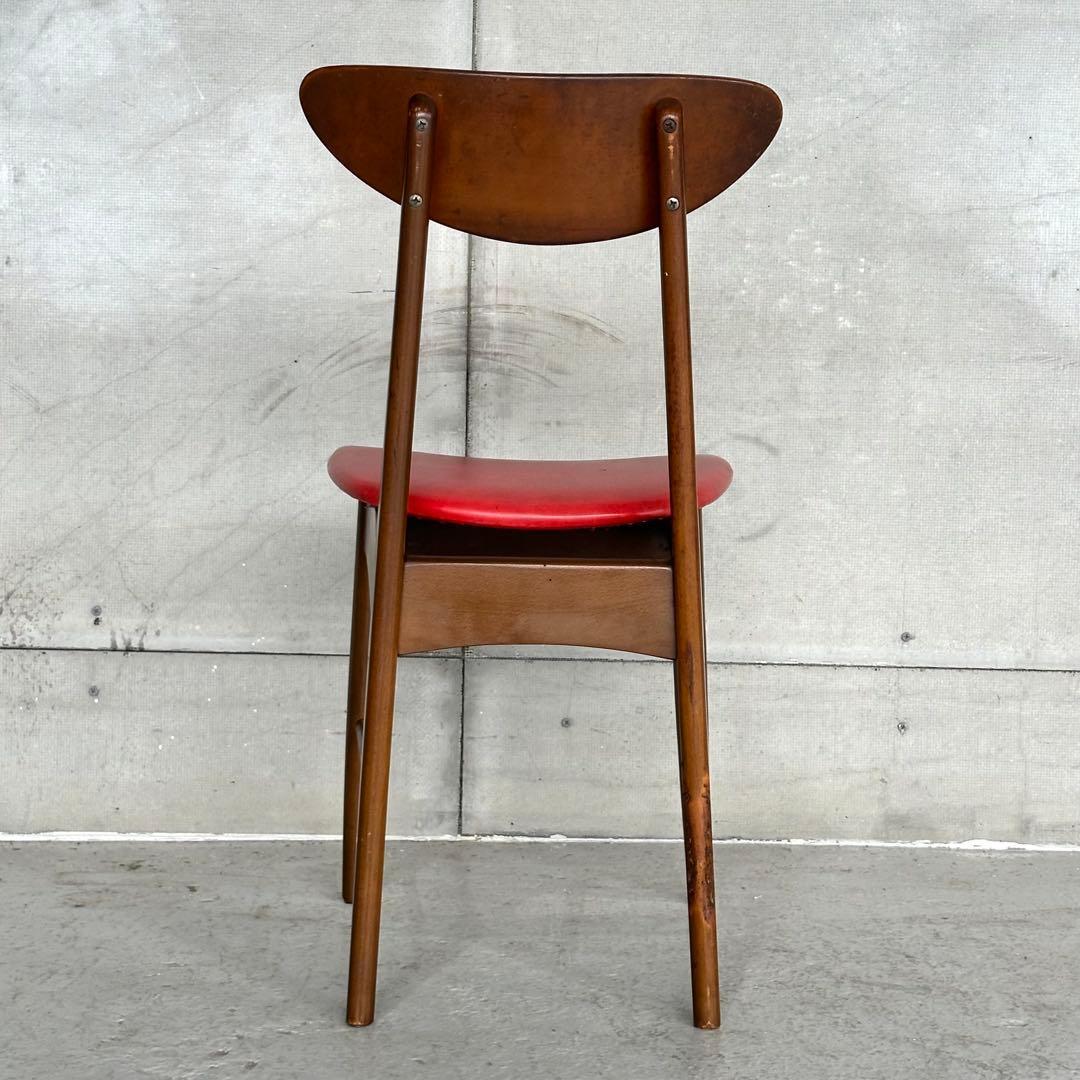 ★1960年代★ 昭和レトロ ダイニングチェア ミッドセンチュリー 木製椅子①