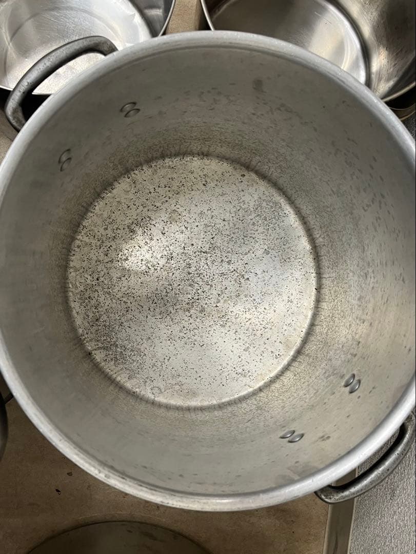 Shin-ai様　赤枠のみ専用　お得！寸胴鍋セット 10個　ラーメン、飲食開業