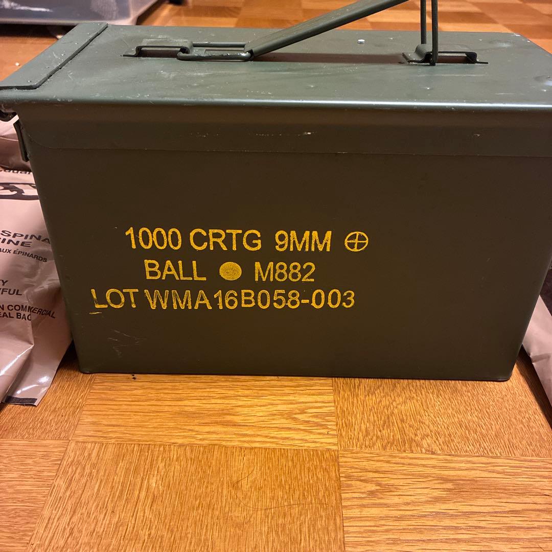 米軍非常食 弾薬箱 MREレーション　ミリメシ　コレクション用