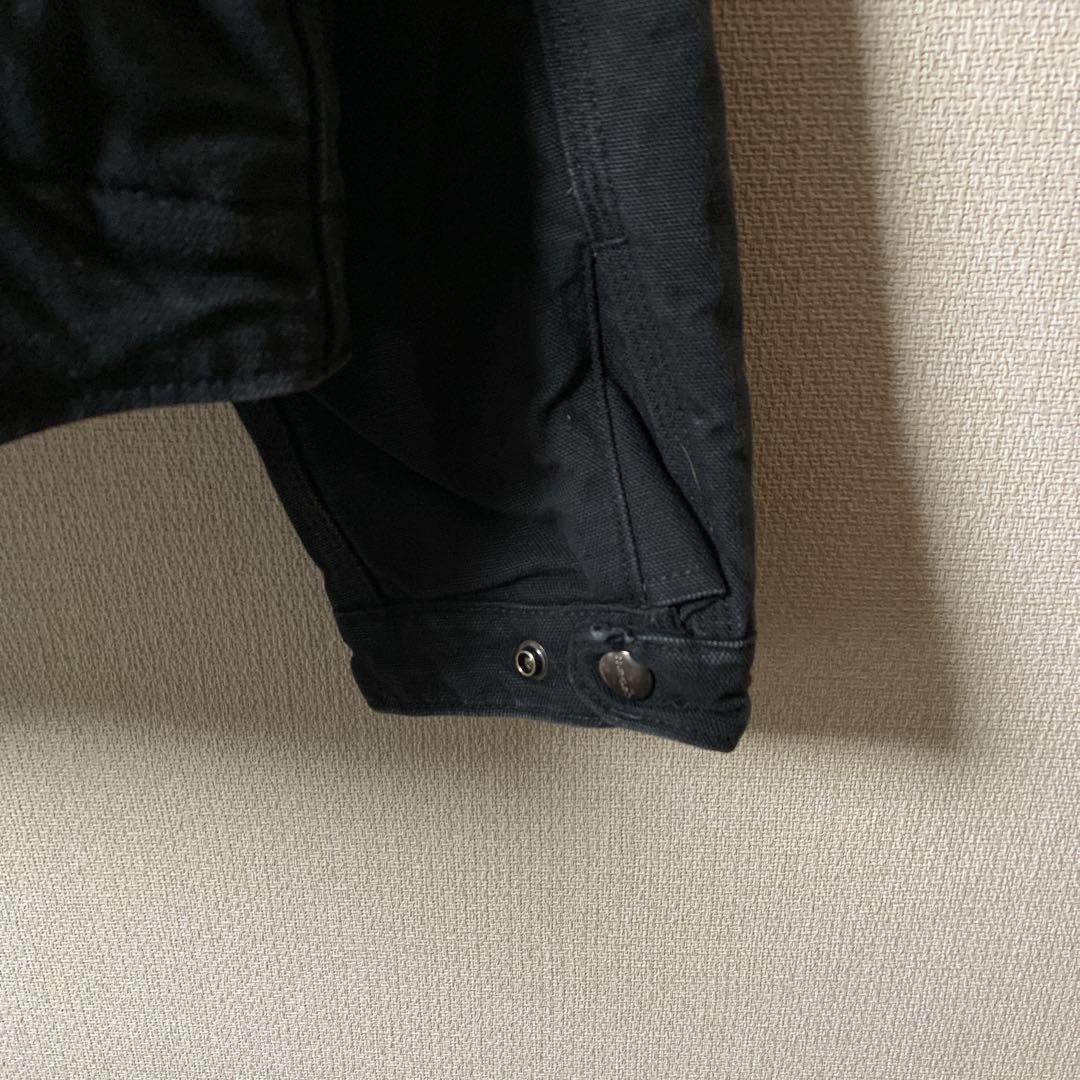 カーハート デトロイトジャケット ブラックL 【大人気】