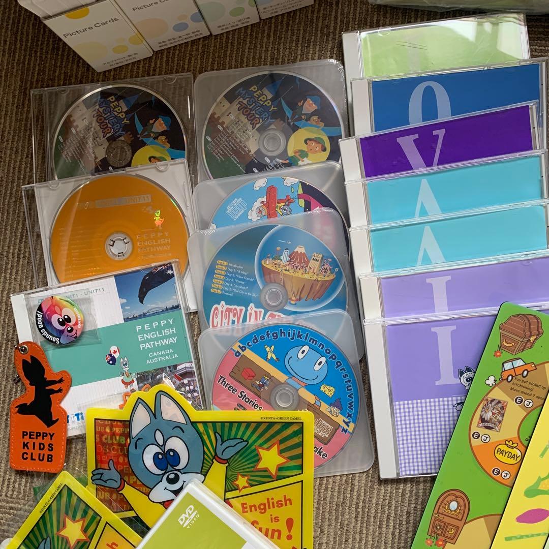 ペッピーキッズクラブ　モラモラi セット 英語教材　CD 多機能音声機器