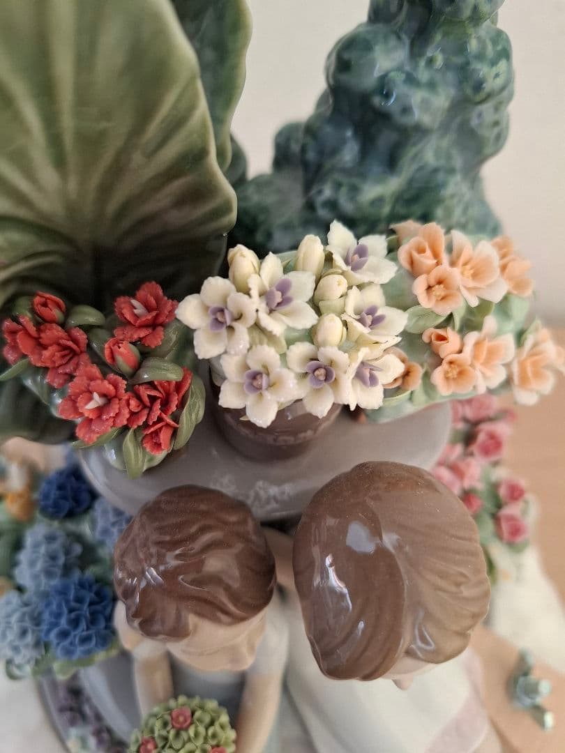 リヤドロ/lladro 　お気に入りのベンチで