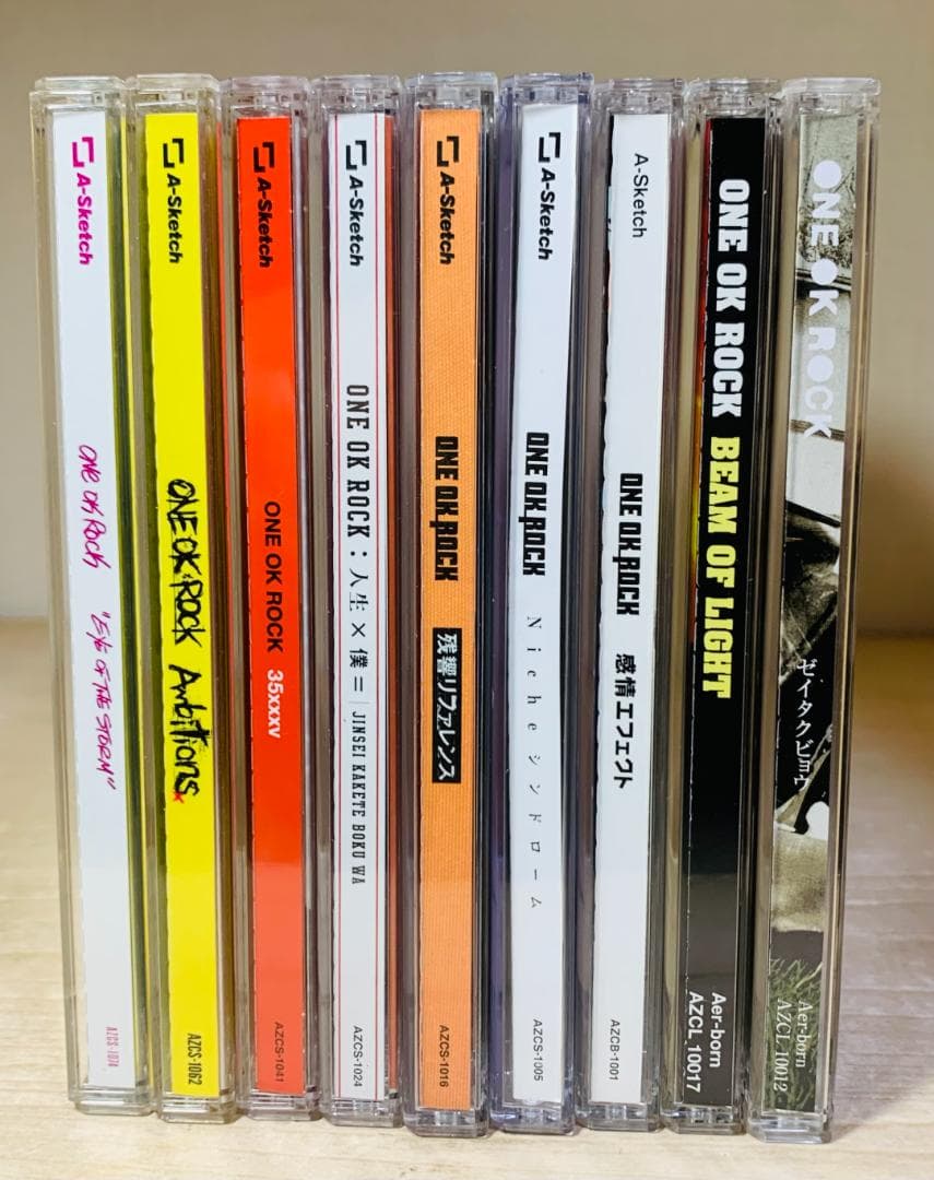 ONE OK ROCK CD アルバム 9枚セット (通常盤)