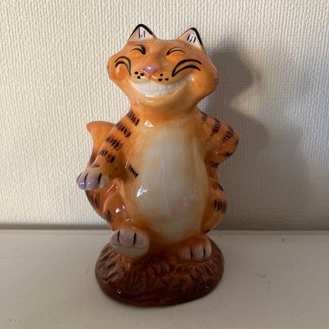 イギリス　陶器　不思議の国のアリス　チェシャ猫　Cardew　Beswick