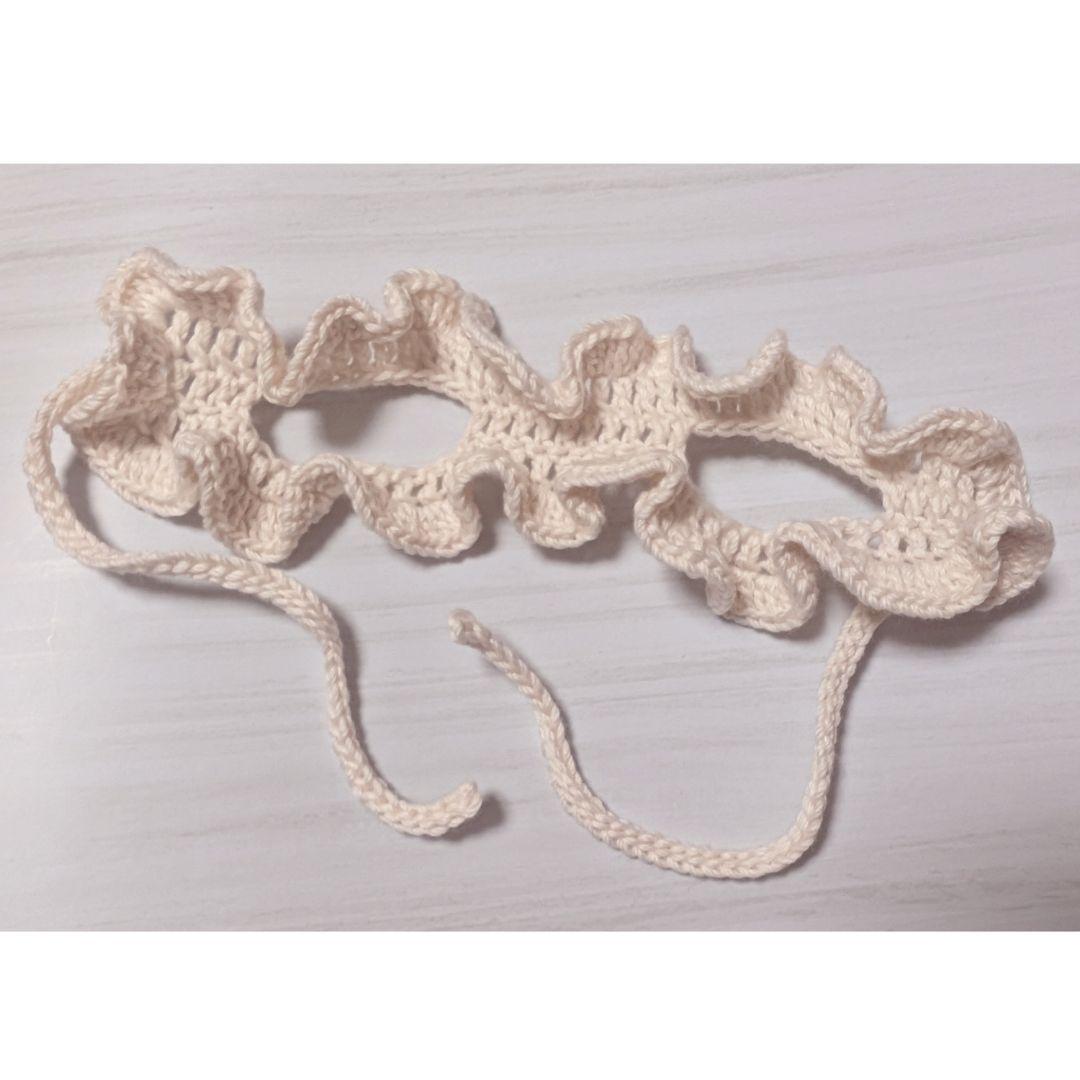 【りんご様】ゆるかわヘッドドレス