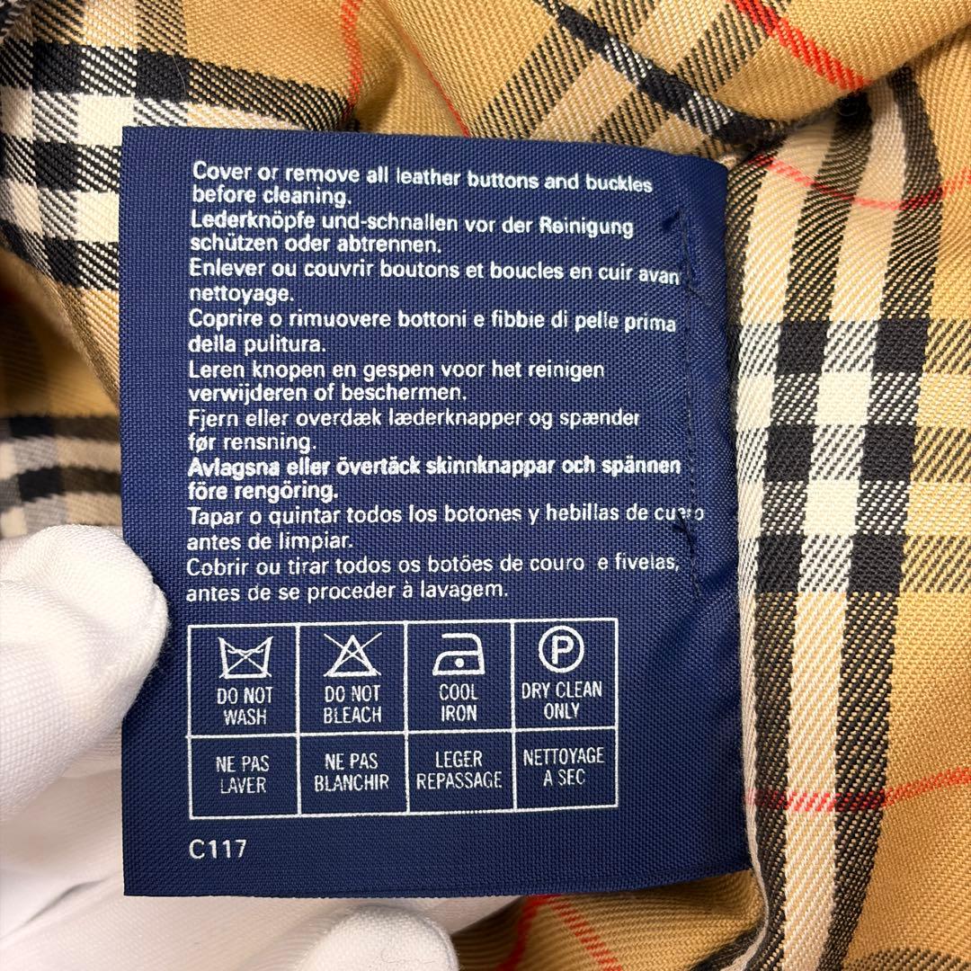 ✨️タグ付き希少色✨️ Burberrys トレンチコート ノバチェック ベルト