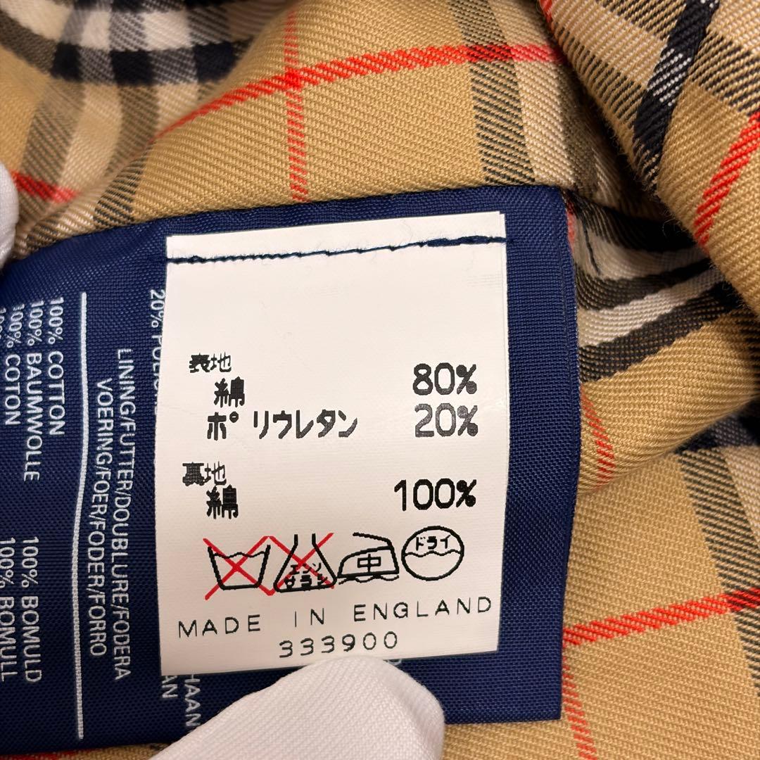 ✨️タグ付き希少色✨️ Burberrys トレンチコート ノバチェック ベルト
